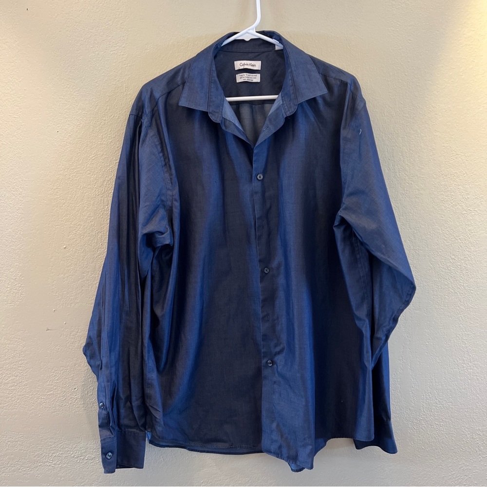 Mens Button Down Dress Shirt